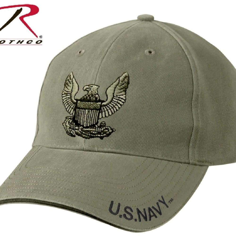 Rothco US Navy Adjustable Cap Olive Drab NWT
